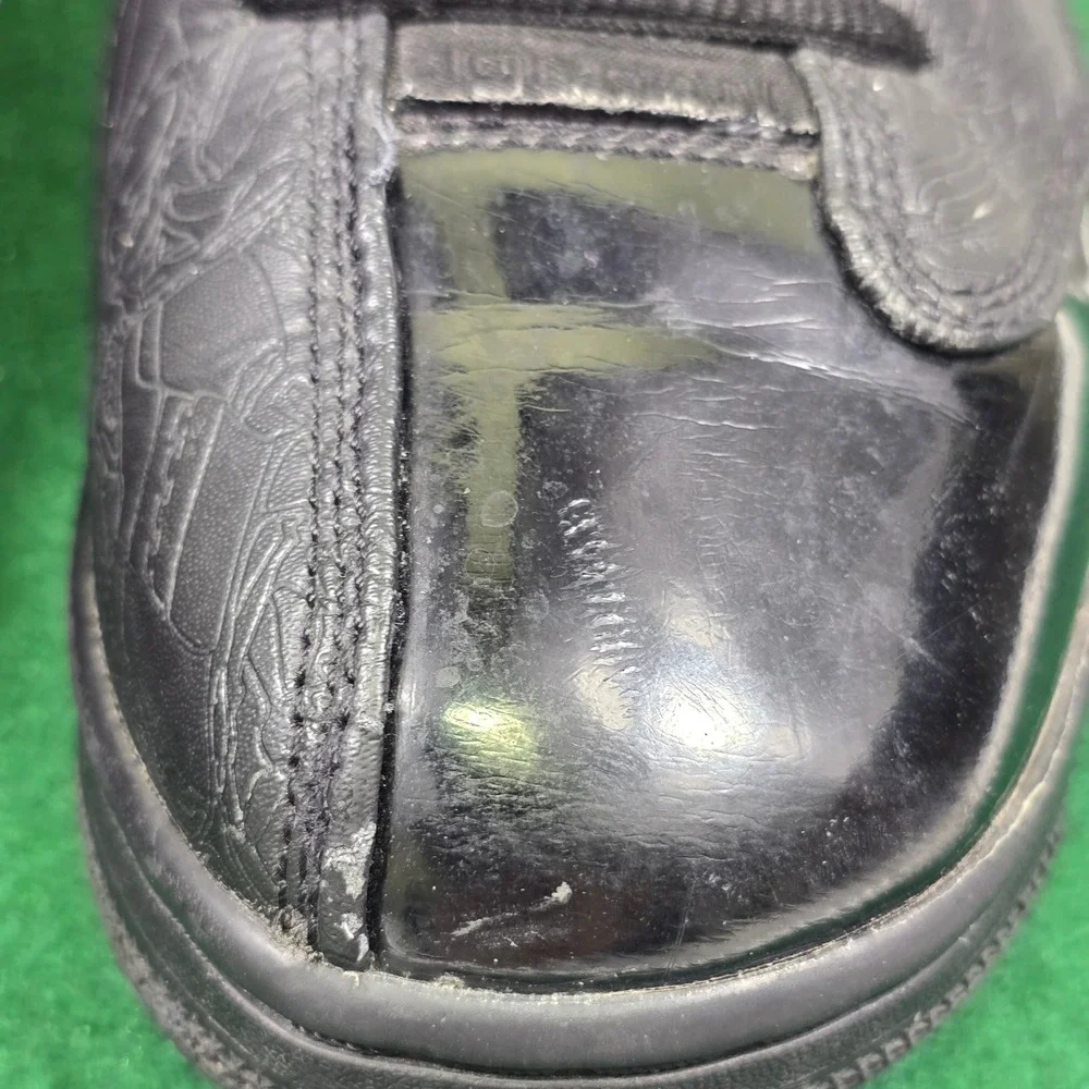 Jordan Dub Zero Laser Etched Basketball Shoes Mens 8.5 Triple Black‎ 311046-003